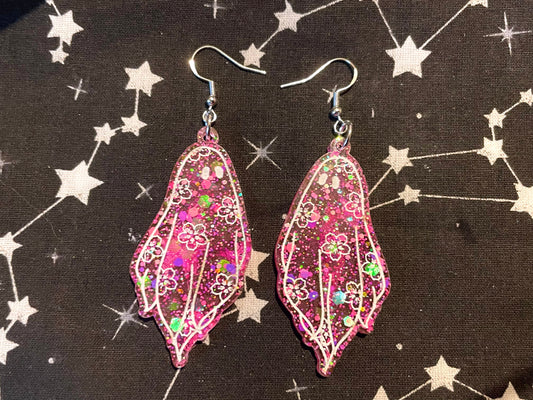Cherry Blossom Ghost Earrings