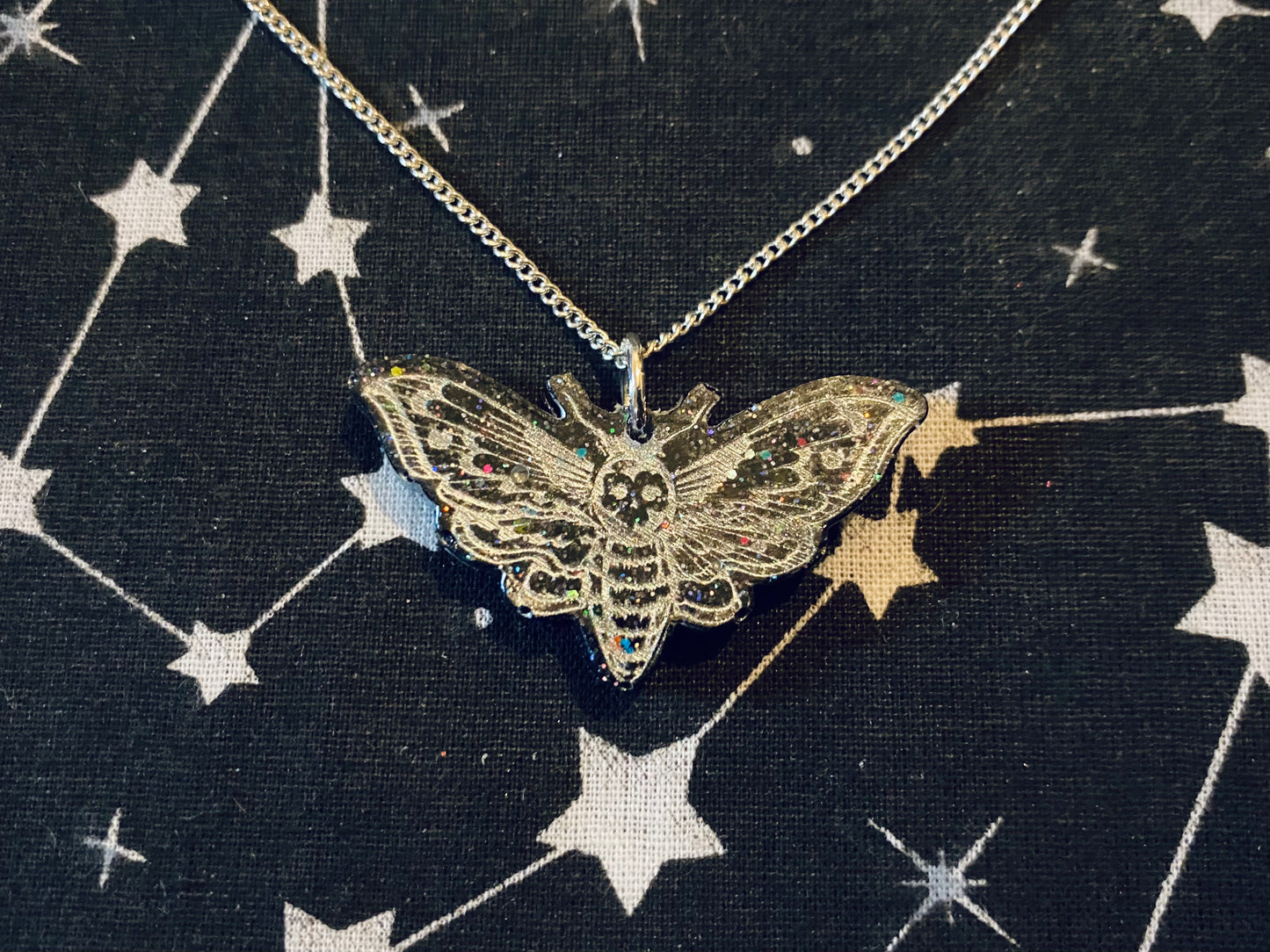 Death Moth Necklace