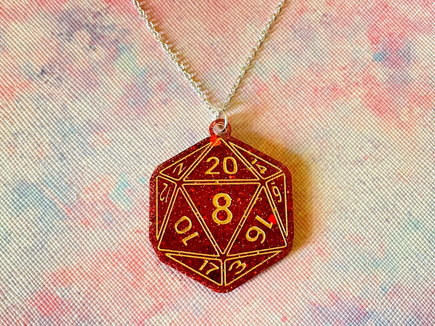 Dice Necklace & Keyring