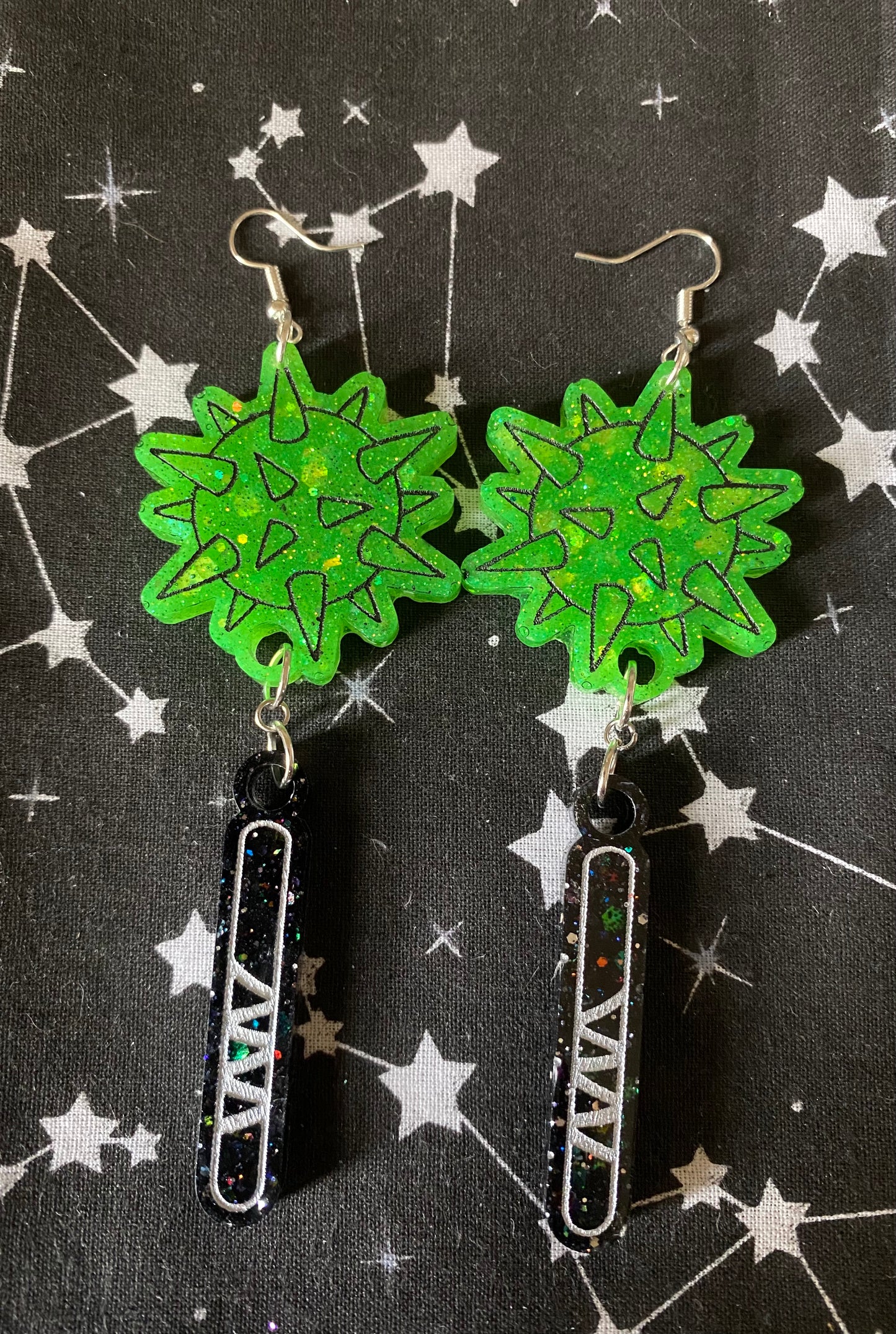 Mace Earrings