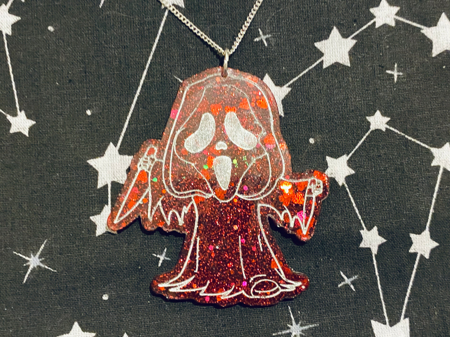 Ghoul Face Necklace
