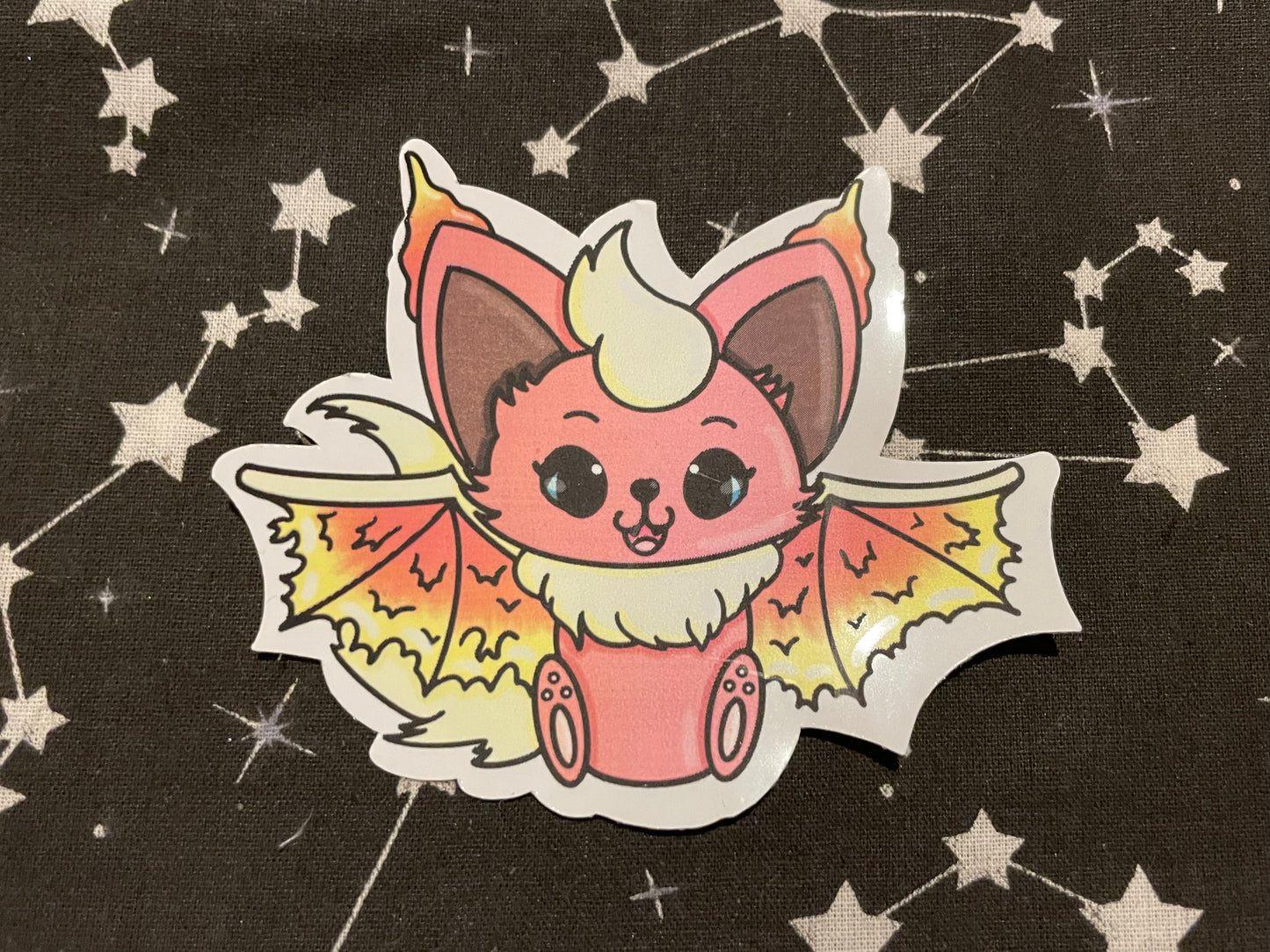Eeveelution Bat Stickers