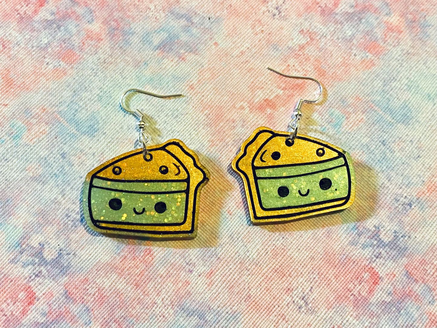 Kawaii Pie Earrings