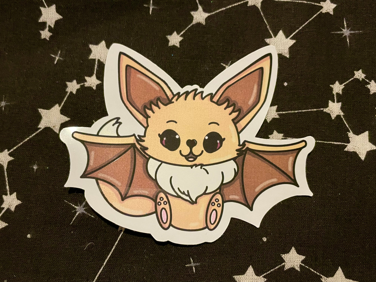 Eeveelution Bat Stickers