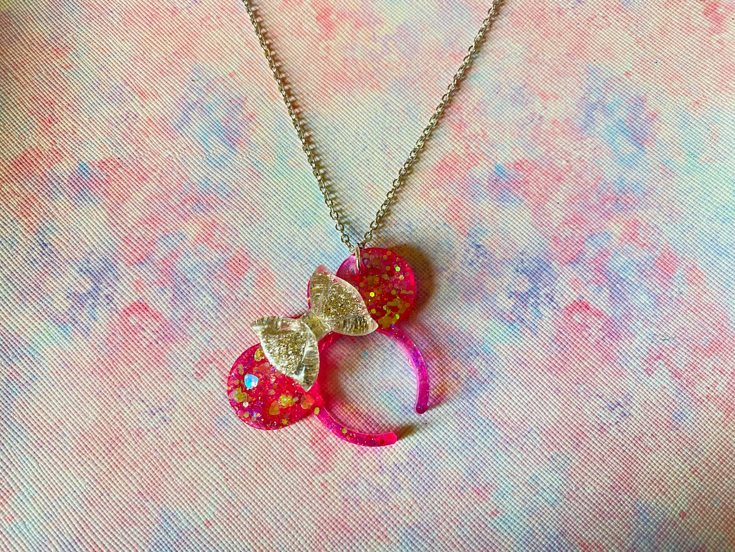 Mouse Headband Necklace