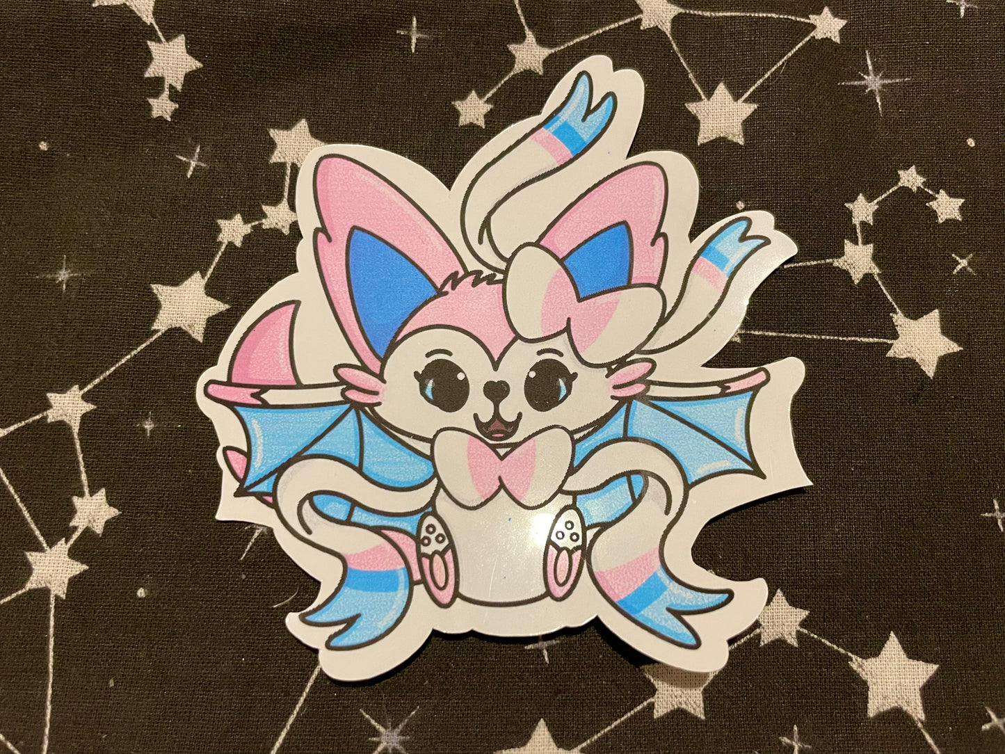 Eeveelution Bat Stickers