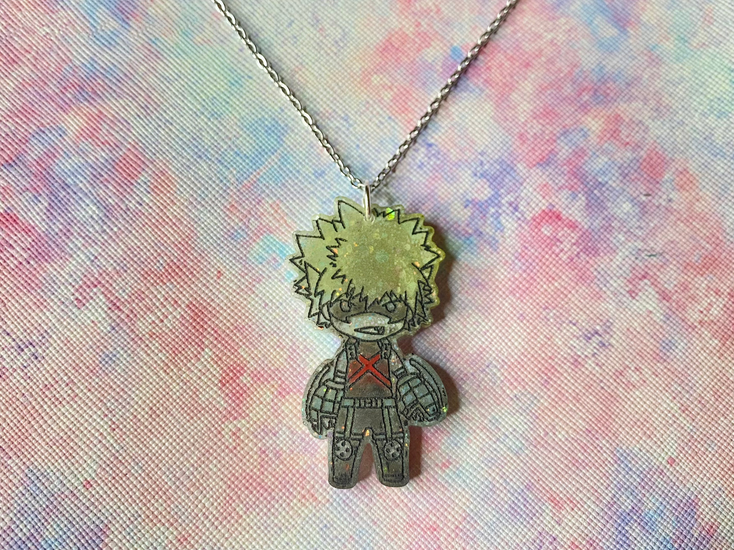 Superhero Anime Dudes Necklace