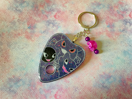 Ghost Pocket Monster Keyring