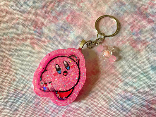 Kirb Shaker Keyring