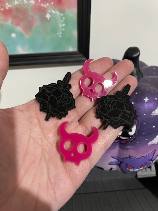 Dagger Rose & Devil Skull Moulds