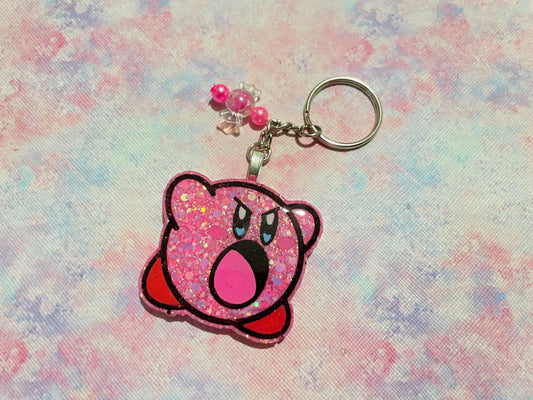 Cute Kirb Keyring