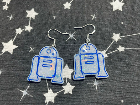 Cute Robot Earrings