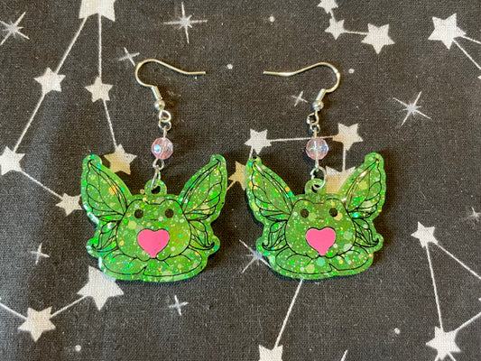 Fairy Frog Earrings
