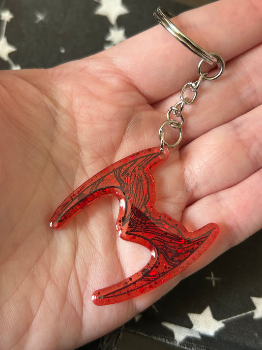 Scarlet Witch Keyring