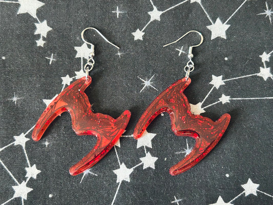 Scarlet Witch Earrings