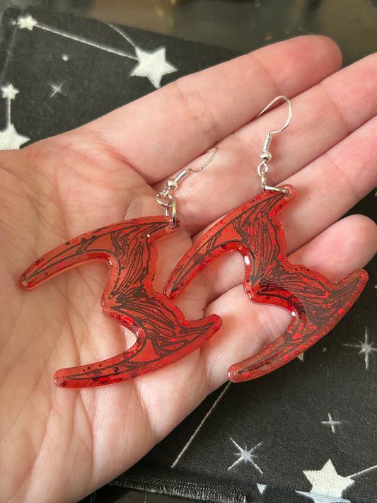 Scarlet Witch Earrings