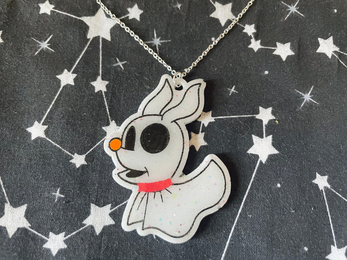 Ghost Dog Necklace