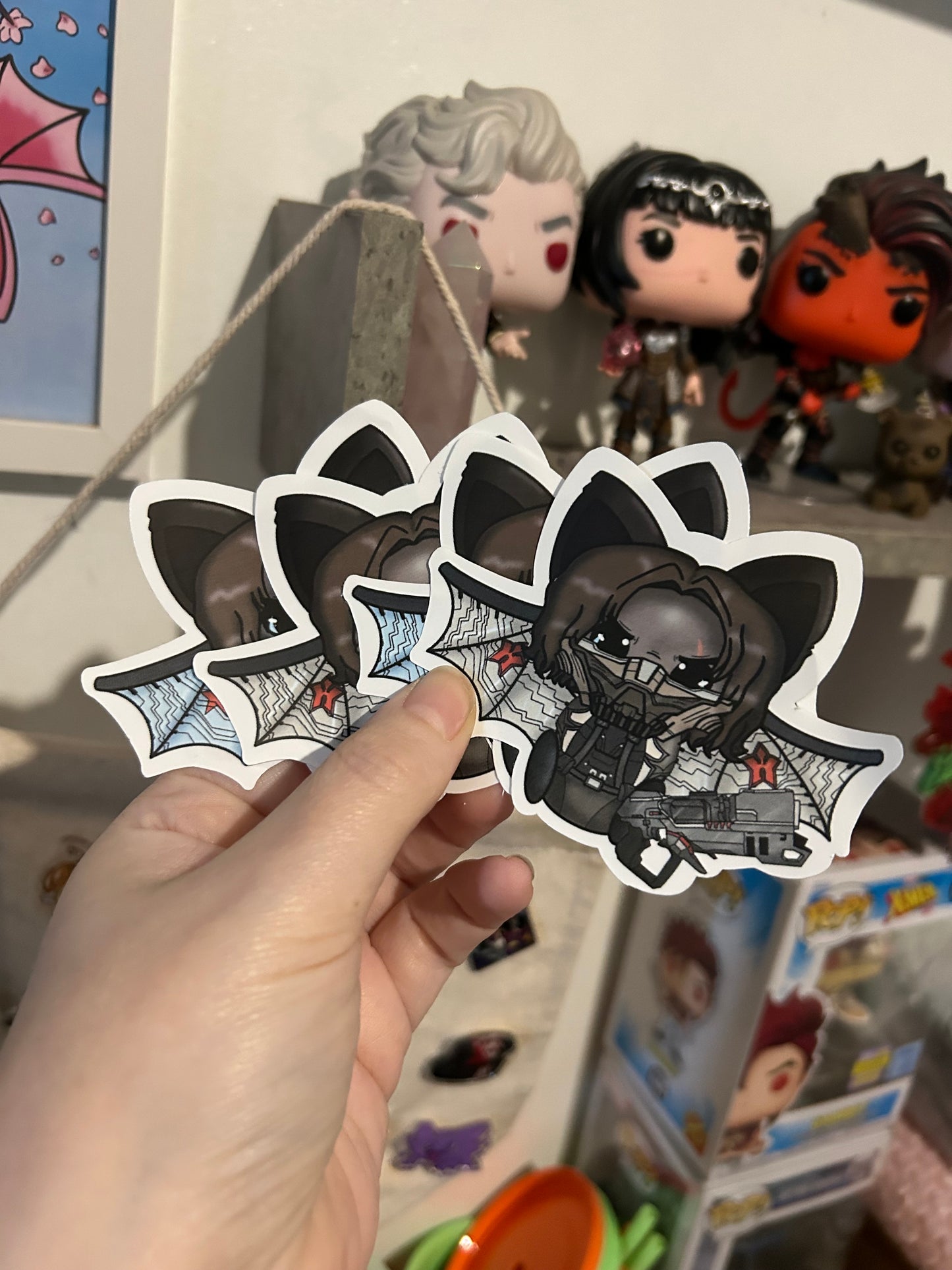 Marvellous Bat Stickers