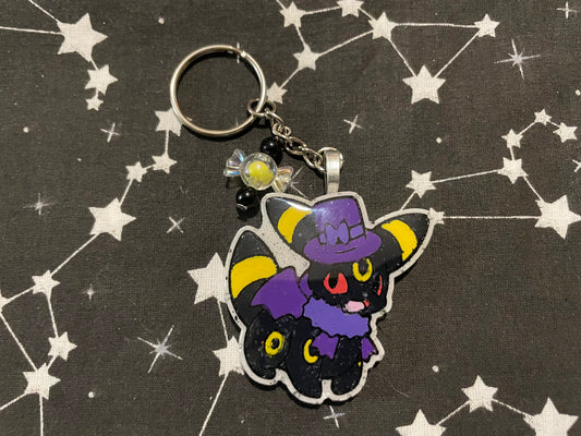 Spooky Pocket Monster Keyring