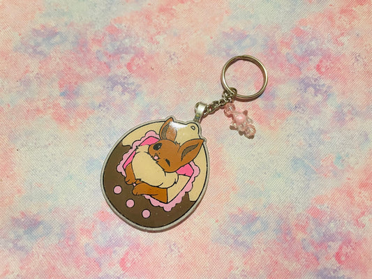 Eve Gotchi Pocket Monster Keyring