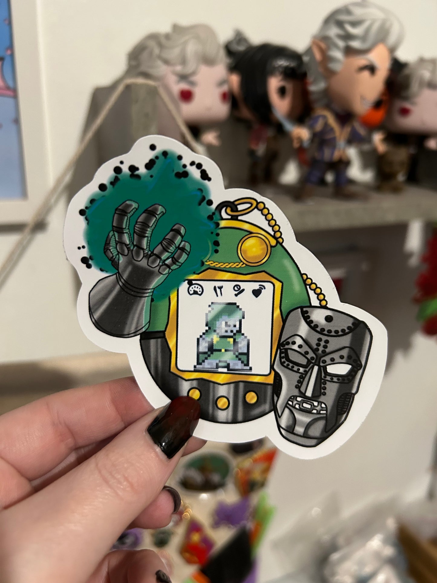 Marvellous Gotchi Stickers Pt 2