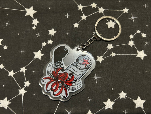 Winter Soldier Keyring