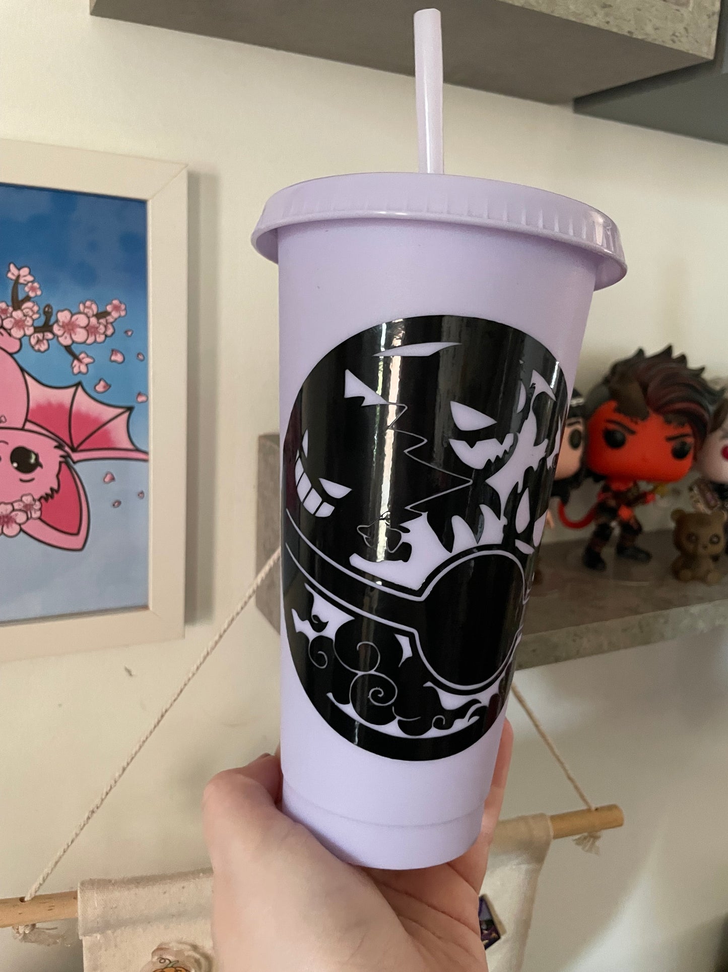 Ghost Pocket Monster Ball Cold Cup