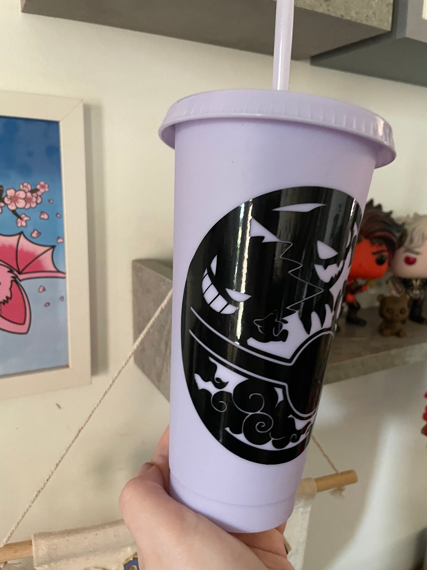 Ghost Pocket Monster Ball Cold Cup
