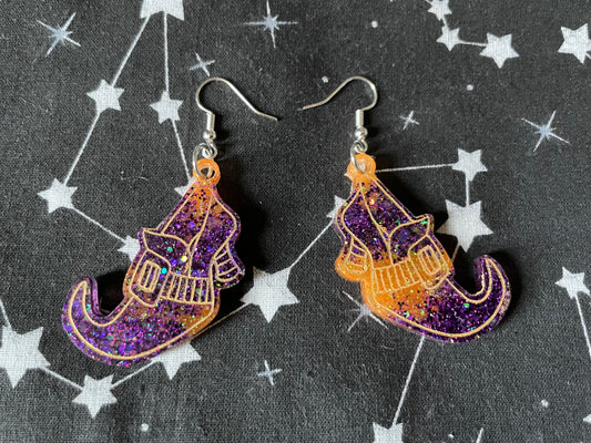 Witches Shoes Earrings