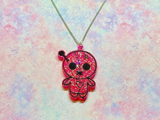 Cute Voodoo Doll Necklace