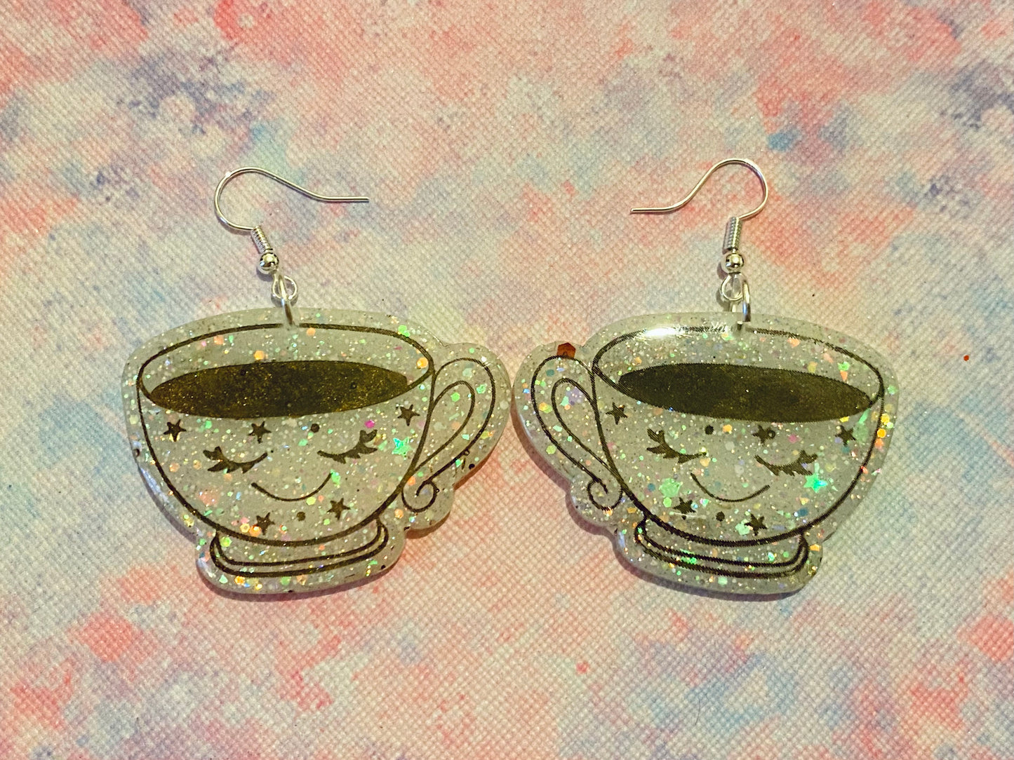 Teacup Earrings