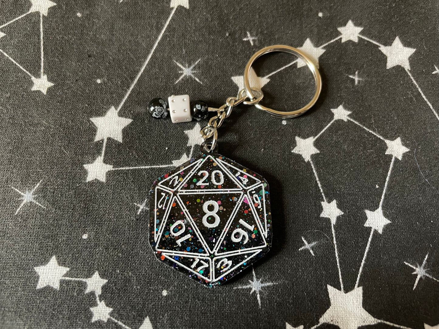 Dice Necklace & Keyring