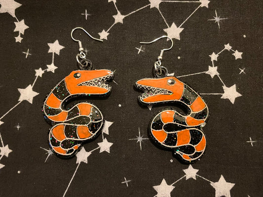 Toy Snake Earrings