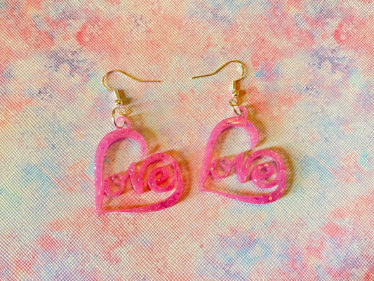 Love Heart Earrings