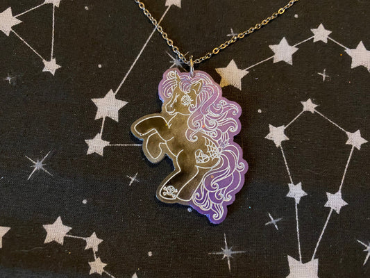 Goth Pony Necklace