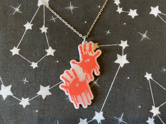 Bloody Hands Necklace