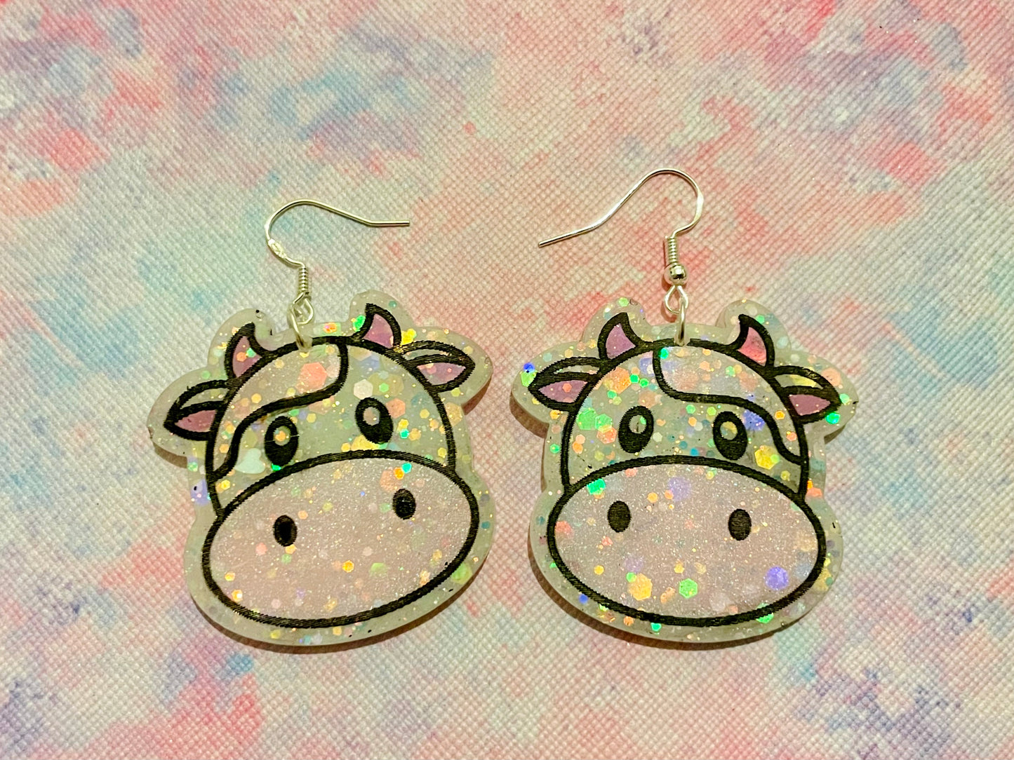 Cute Cow Earrings