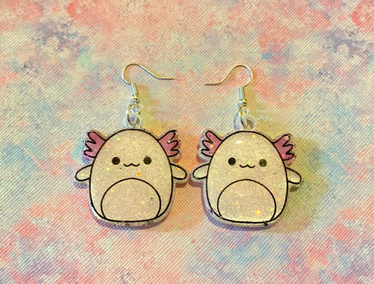 Axolotl Squish Earrings