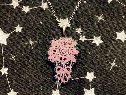 Spooky Bouquet Necklace