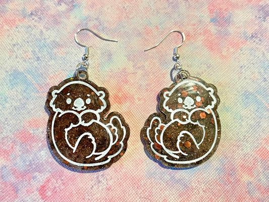 Cute Otter Earrings