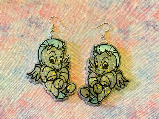 Flying Horse Earrings