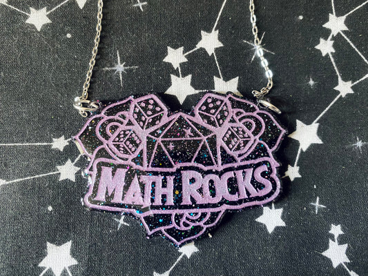 Math Rocks Necklace