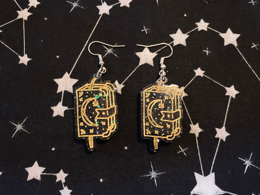 Spell Book Earrings