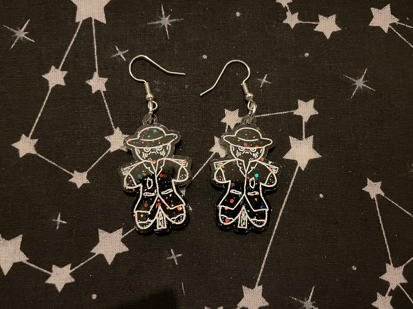 Horror Gingerbread Earrings