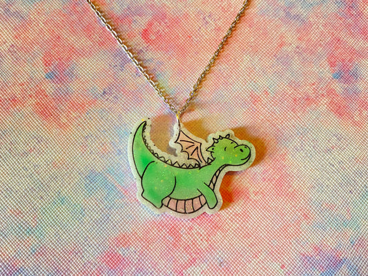 Cute Dragon Necklace