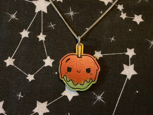 Kawaii Candy Apple Necklace