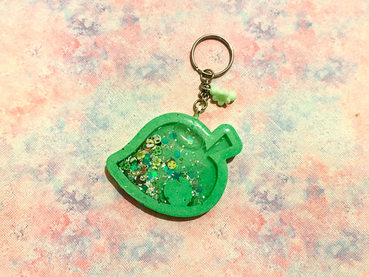 Leaf Shaker Keyring