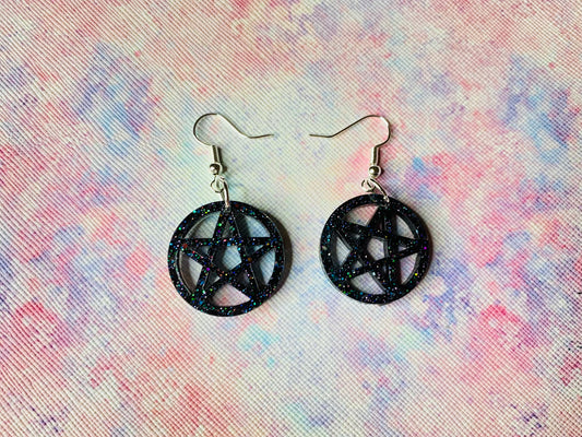 Pentagram Earrings