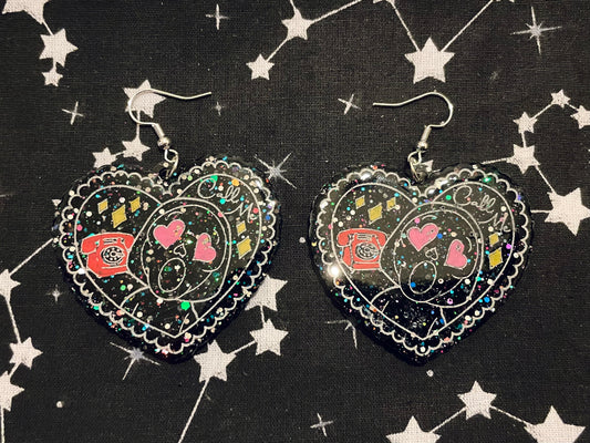 Call Me Heart Earrings