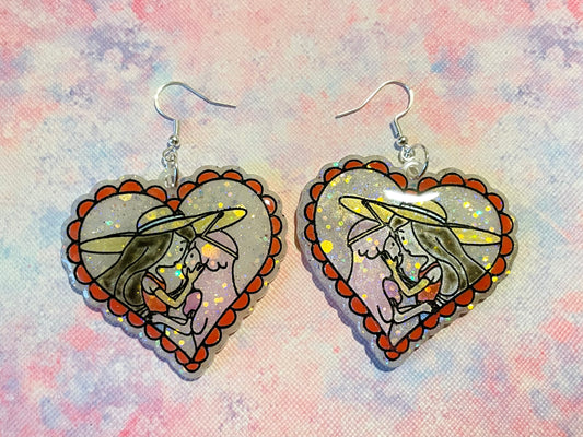 Marceline & PB Heart Earrings